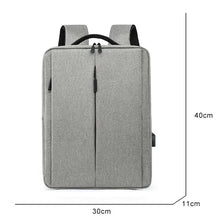 Load image into Gallery viewer, Men's Business Backpack For 15.6 Inches Laptop Portable Large Capacity Rucksack Multifunctional Male Bag Waterproof High Quality