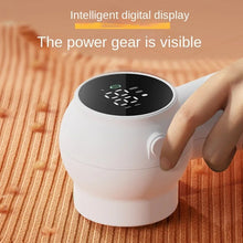Load image into Gallery viewer, Digital Display Hairball Trimmer Portable Three-speed Adjustable Charging Ball Knife Head Scraper Suction Sticky Hair Remover