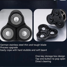 Load image into Gallery viewer, Electric Shaver Razor Shaving Beard Machine for Men Dry Wet Beard Trimmer Rechargeable IPX6 Washable 8D 360° Shaving 3in1 Razors