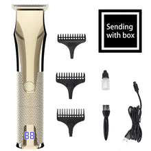 Load image into Gallery viewer, Professional Cordless Hair Clipper Rechargeable Barber Haircut Machine Hair Trimmer for Barbers Stylists Haircutting Machine