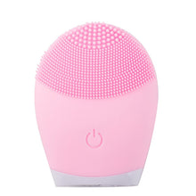 Load image into Gallery viewer, Electric cleanser Facial Cleansing Brush Face Skin Care Tools Waterproof Electric Sonic Cleanser Facial Beauty Massager