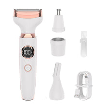 Load image into Gallery viewer, 4-in-1 Multifunctional Electric Hair Removal Device for Women Full Body Shaving and Eyebrow Trimming Device Nose Hair Remover