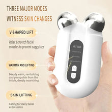Load image into Gallery viewer, Facial Massager EMS Roller Microcurrent Face Lifting Machine V-Face Roller Massager Skin Rejuvenation Anti-Wrinkle Beauty Device