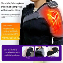 Load image into Gallery viewer, Beauty Health USB Rechargeable Knee Heated Massager 3 Gears Vibrator for Shoulder Album Knees Massage
