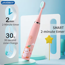 Load image into Gallery viewer, Sonic Toothbrush Electric for Kids Tooth Brush Children IPX6 Waterproof Teeth Cleaning Whitening Soft Bristle Toothbrush