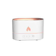 Load image into Gallery viewer, 180ML Air Humidifier Essential Oil Diffuser Aromatherapy Ultrasonic Mist Maker Simulation Flame Lamp USB for Living Room Yoga