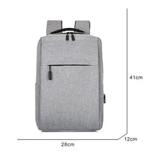 Load image into Gallery viewer, Men's Backpack Waterproof Oxford Cloth Bag Multifunction USB Charging Rucksack Male For Laptop Business Travel Bagpack