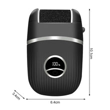 Load image into Gallery viewer, LED Rechargeable Wireless Electric Foot File Cuticle Callus Remover Machine Pedicure Tools Foot Heel Care Tool With Sandpaper
