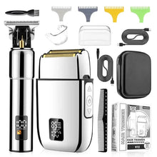 Load image into Gallery viewer, Men's Electric Shaver Multifunctional Whole Body Washing Hair Clipper Sets Digital Display Hairdresser Trimmer