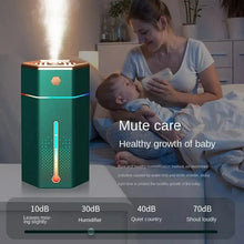 Load image into Gallery viewer, Nightlight Colorful Atmosphere Light Humidifier Usb Home Desktop Portable Atomizer 1L Water Refill Device Aroma treatment Gifts