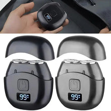 Load image into Gallery viewer, Mini Electric Shaver Double Head Men's Razor Beard Trimmer Shaver Men Double Floating Magnetic Blade Head Portable Beard Knife