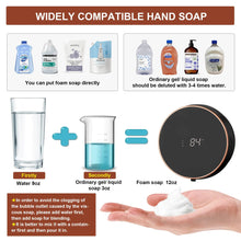 Load image into Gallery viewer, Automatic Soap Dispenser Foaming Hand Free Wall Mount Foam Rechargeable Touchless and Smart Electric Dispenser for Wall