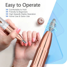 Load image into Gallery viewer, 15000RPM Wireless Nail Drill USB Electric Nail Drill Machine For Manicure Milling Cutter Set For Gel Polishing Nail Equipment