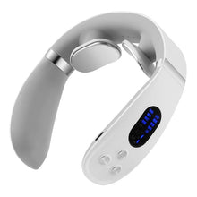 Load image into Gallery viewer, Electric Neck Massager With Heat Vibration 3D Kneading Shiatsu Massage U Shaped Pillow For Shoulder Cervical Pain Relief Fatigue