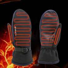 Load image into Gallery viewer, Electric Heating Gloves USB Charging Hand Warmer Gloves Waterproof 3 Gear Temperature for Outdoor Camping Hiking