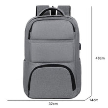 Load image into Gallery viewer, Business Backpack For Men Fashion High-quality Nylon 17 Inches Laptop Backbag Waterproof Portable Travel Multifunctional