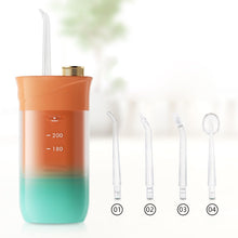 Load image into Gallery viewer, 200ml Portable Oral Irrigator Teeth Cleaner 3 Modes USB Rechargeable Dental Water Jet Flosser water Pulse Waterproof Irrigator
