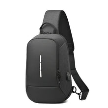 Load image into Gallery viewer, Business Crossbody Backpack For Men Multi-function Waterproof Bags Male Large Capacity Laptop Chest Bags Portable Travel Unisex