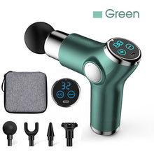 Load image into Gallery viewer, Mini LCD Massage Gun 32 Speed Touch Screen Deep Tissue Percussion Muscle Mini Massager Fascial Gun For Pain Relief Body Massage