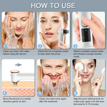 Load image into Gallery viewer, Blackhead Remover Pore Vacuum Electric Blackhead Remover Vacuum Blackhead Extractor For Women & Men