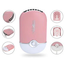 Load image into Gallery viewer, USB Eyelash Dryer Fan for Lash Extension Air Conditioning Blower Eyelash Fan Nail Polish Grafted Eye Lashes Dedicated Glue Dryer