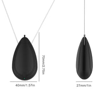 Load image into Gallery viewer, Air Freshener Neck Hanging Wearable Freshener Portable Negative Ion Air Freshening Necklace White