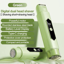 Load image into Gallery viewer, Protable 2 IN 1 Dual-Head Full-Body Hair Trimmer For Men And Women Waterproof And Safe Easy To Use Cordless