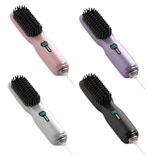 Load image into Gallery viewer, Cordless Hair Straightener Brush Hair Straightener Comb Mini Portable Straightening Comb for Travel/Home/Outdoor