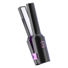 Load image into Gallery viewer, Compact Hair Straightener Electric Hair Straightener Portable Cordless Hair Styler Quick Heat Dual Purpose Straightener for Home