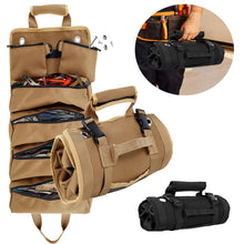 Load image into Gallery viewer, Multi-Purpose Tool Bag Roll Up Tool Bag Oxford Cloth Heavy Duty Tool Pouch Roll UP Portable Small Tools Organizer Bag