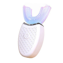 Load image into Gallery viewer, 360 Degrees Intelligent Automatic Soft Sonic Electric Toothbrush U Type USB Charging Tooth Whitening Automatic Cleaning Machine