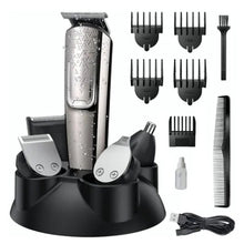 Load image into Gallery viewer, Professional 5 in 1 Electric Hair Trimmer for Barber Multi-function Men's Hair Clipper Electric Shaver Hair Cutting Machines