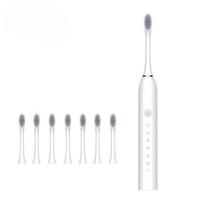 Load image into Gallery viewer, Ultrasonic Sonic Electric Toothbrush USB Charging Electronic Teeth Brush Adult Tooth Whitening 6 Mode IPX7 Waterproof Travel Box