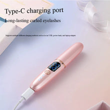 Load image into Gallery viewer, Heated Electric Eyelash Curler, Portable with Power Display for Long-Lasting Curl & Quick Styling