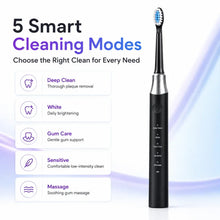 Load image into Gallery viewer, Electric Sonic Toothbrush Sensitive Gum Care Rechargeable Toothbrush 5 Modes Soft Brush Bristle 60 Days Life Long