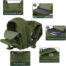 Load image into Gallery viewer, 40L Military Tactical Backpack Army Assault Bag System Bags Backpacks Outdoor Sports Backpack Camping Hiking Backpacks