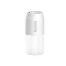 Load image into Gallery viewer, 300ml Portable Dual Spray Ultrasonic Air Humidifier 1800mah Rechargeable Mini with LED Night Light USB Silent Car Home