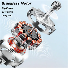 Load image into Gallery viewer, Aluminum Housing Massage Gun Brushless Big Force Massage Machine Deep Tissues Fascia Machine Gun Muscle Electric Massager