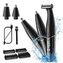 Load image into Gallery viewer, 3 in 1 Electric Hair Shaver Nose Hair Trimmer Eyebrow Trimmer With LED Display Lady Shaver Bikini Line Zone Pubic Hair Removal
