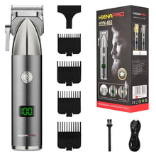 Load image into Gallery viewer, Hair Clipper Professional Electric Hair Trimmer Barber Shaver Trimmer Beard 0mm Men Hair Cutting Machine for Men