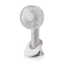 Load image into Gallery viewer, Portable Mini Hand Clip Fan USB Charging Quiet Desktop Electric Fan High Quality Student Dormitory Small Cooling Ventilador Fans