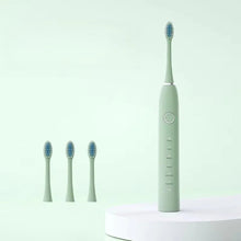 Load image into Gallery viewer, Smart Sonic Electric Toothbrush Teeth Whitening Ultrasonic Vibration Oral Cleaner Tooth Care IPX7 Waterproof Replacement Heads