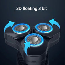 Load image into Gallery viewer, Men's Electric Shaver Magnetic Suction Blade Multifunctional Rechargeable Portable Water Washing Beard Knife