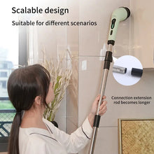 Load image into Gallery viewer, Wireless Electric Cleaning Brush Multifunctional Bathroom Window Kitchen Automotive Household Rotating Cleaning Machine