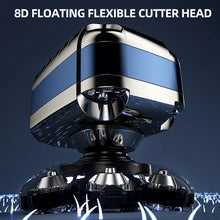 Load image into Gallery viewer, 8D Men's Electric Shaver Wet Dry Beard Hair Trimmer Electric Razor Personal Rechargeable Bald Head Shaving Machine LCD Display