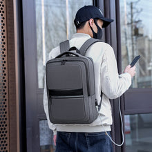 Load image into Gallery viewer, Men's Backpack Multifunction USB Charging Bag Waterproof Oxford Cloth Rucksack Male For Laptop 15.6 Inch Business Casual Bagpack
