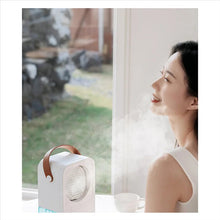 Load image into Gallery viewer, Evaporative Air Conditioner Portable Air Cooler Powerful 4-Speed Quiet 650 ML Water Tank,Display Desktop Cooling Fan