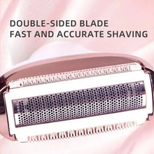 Load image into Gallery viewer, 4 in 1 Electric Razor for Women Shaver Lady Shaver Body Hair Trimmer for Armpit Bikini Arm Leg Face Mustache Portable Painless