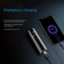 Load image into Gallery viewer, Mini Men's Electric Shaver Fully Washable Portable Car Rechargeable Shaver Wet and Dry Double Shaving Household Led Shaver