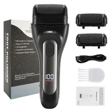Load image into Gallery viewer, Electric Pedicure Tools Foot Care File Leg Heels Remove Hard Cracked Dead Skin Callus Remover Feet Foot Files Clean Care Machine